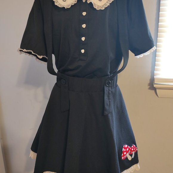 Mushroom skirt with Lace trim - Picture 4 of 4